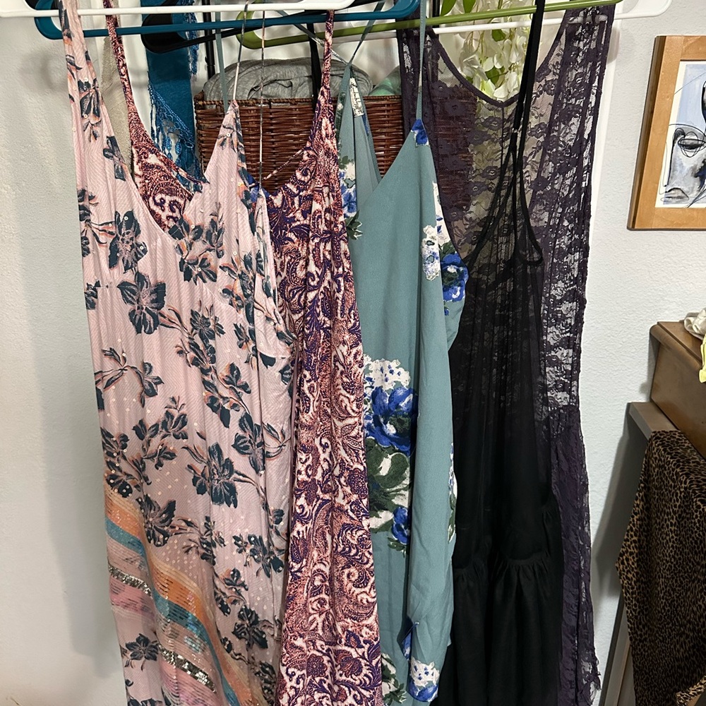 SOLD Free People Slip Dresses Lot of 5